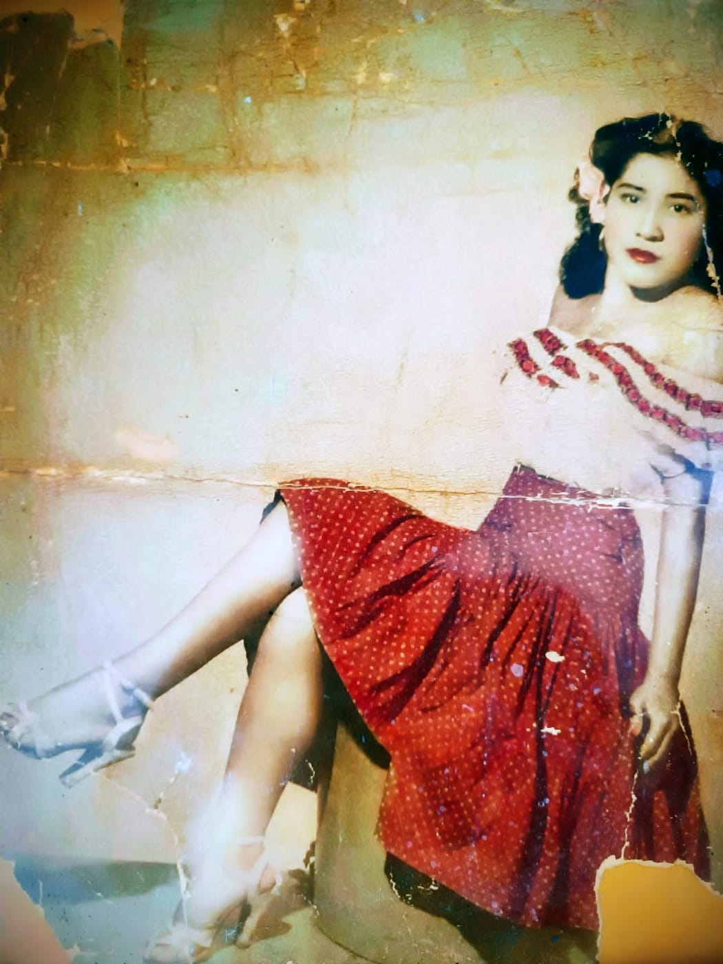 Boquita de rojo corazón