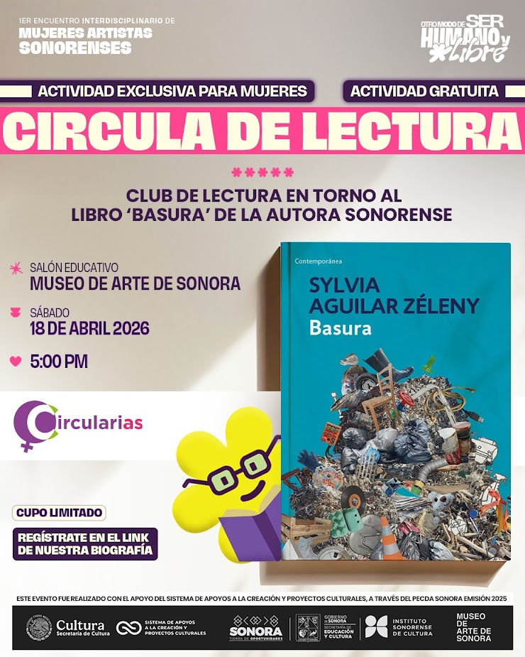 Círcula de lectura: Basura, de Sylvia Aguilar Zéleny